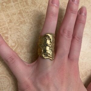 Gold Statement Ring